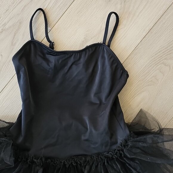Balera Dancewear Multi Layer Tulle Tutu Skirt Black Leotard - Picture 2 of 10